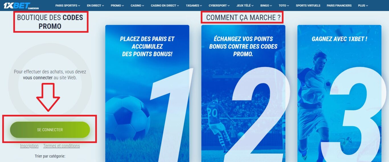 Étapes pour s'Inscrire et activer un code coupon 1xBet Étapes pour s'Inscrire et activer un code coupon 1xBet